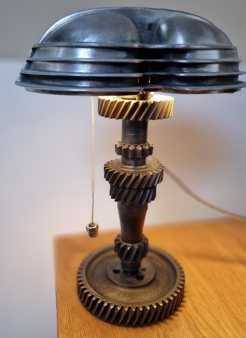 petite lampe de bureau industrielle